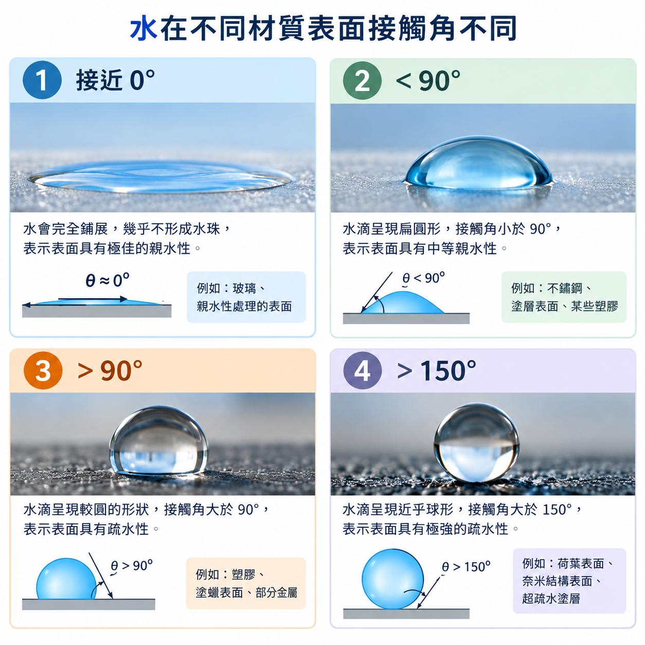 水接觸角